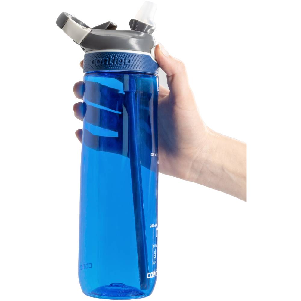 Пляшка для води CONTIGO Ashland 720 мл Monaco Blue (2191379) Матеріал кришки пластик