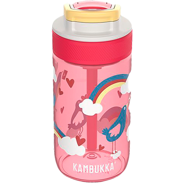 Бутылка для воды KAMBUKKA Lagoon kids Love Birds 400 мл Pink (11-04060) Материал бутылки тритан