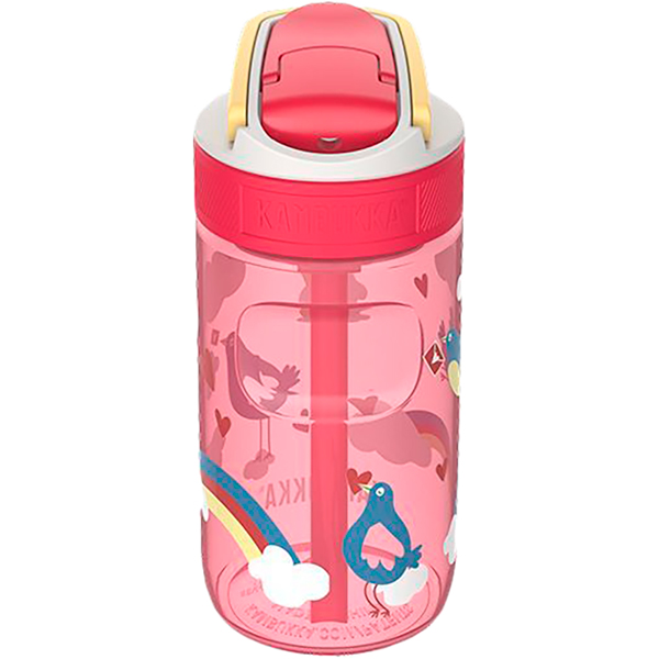 Бутылка для воды KAMBUKKA Lagoon kids Love Birds 400 мл Pink (11-04060) Объем 400