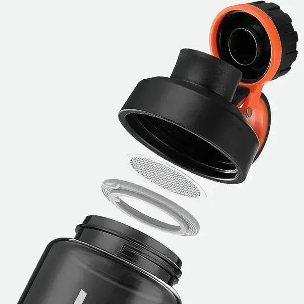 Бутылка для воды CASNO 800 мл Black (KXN-1235_Black) Тип спортивная