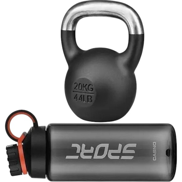 Внешний вид Бутылка для воды CASNO 1.5 л Black (KXN-1237_Black)