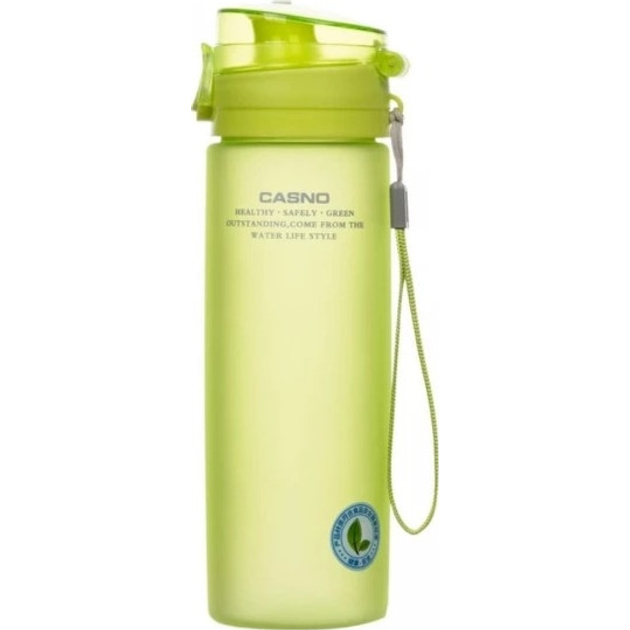 Бутылка для воды CASNO 650 мл Green (KXN-1157_Green) Бутылка для воды CASNO 650 мл Green (KXN-1157_Green)