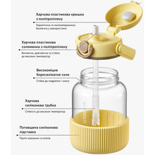Пляшка для води BUYDEEM 800 мл Mellow Yellow (DG78-MY)