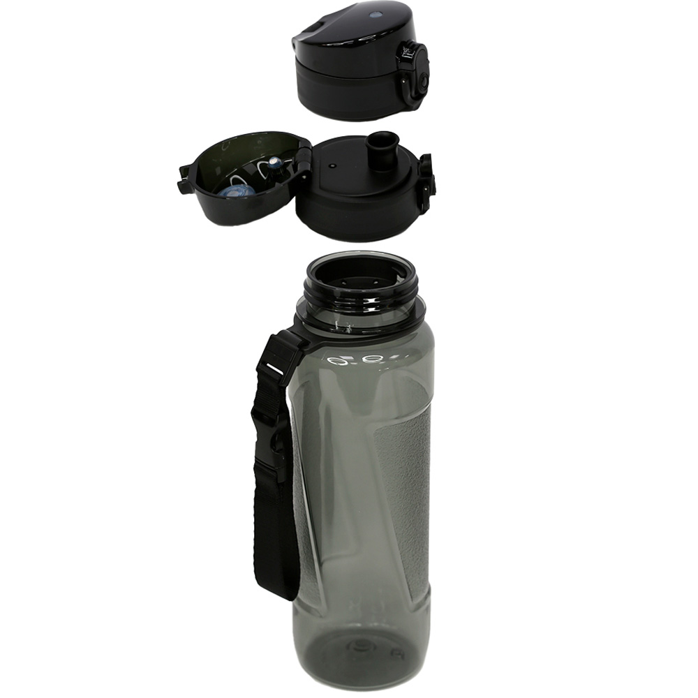 Бутылка для воды LINE ART Lens 600 мл Gray (60014418LA-07) Материал крышки пластик