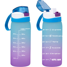 Пляшка для води HEREVIN PC-Double Coloured 1 л Blue (161646-160)