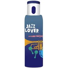 Пляшка для води HEREVIN Hanger-Jazz Lover 0.75 л Blue (161407-086)