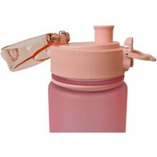 Пляшка для води GUSTO STEP 450мол Pink (GT-699008-450)