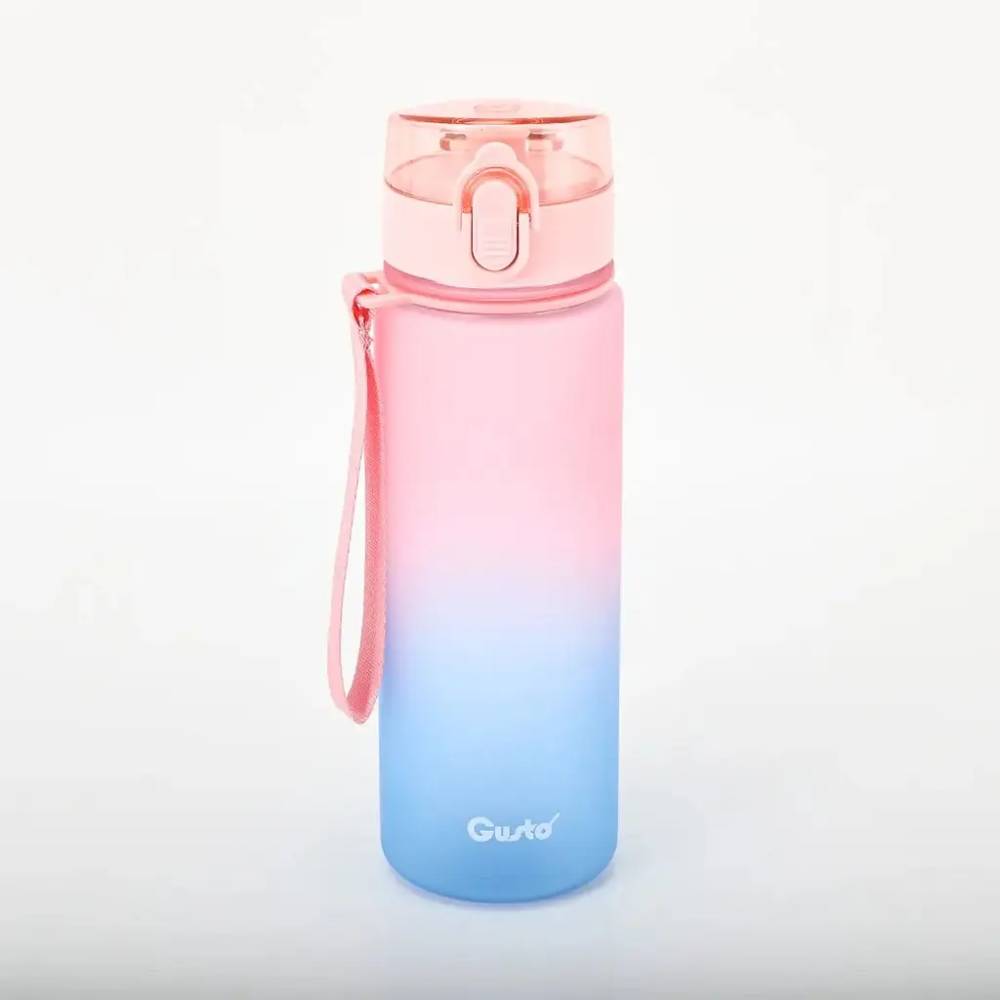 Пляшка для води GUSTO STEP 450мол Pink (GT-699008-450) Об'єм 450