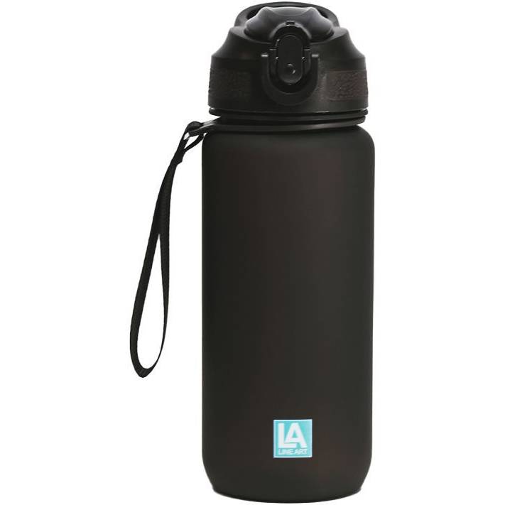Пляшка для води LINE ART Merlo 600 мл Black (60013818LA-01) Тип спортивна