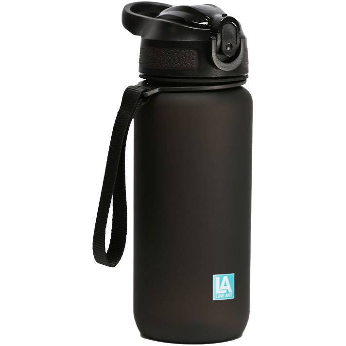 Пляшка для води LINE ART Merlo 600 мл Black (60013818LA-01)