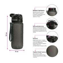 Пляшка для води LINE ART Merlo 600 мл (60013818LA-07)