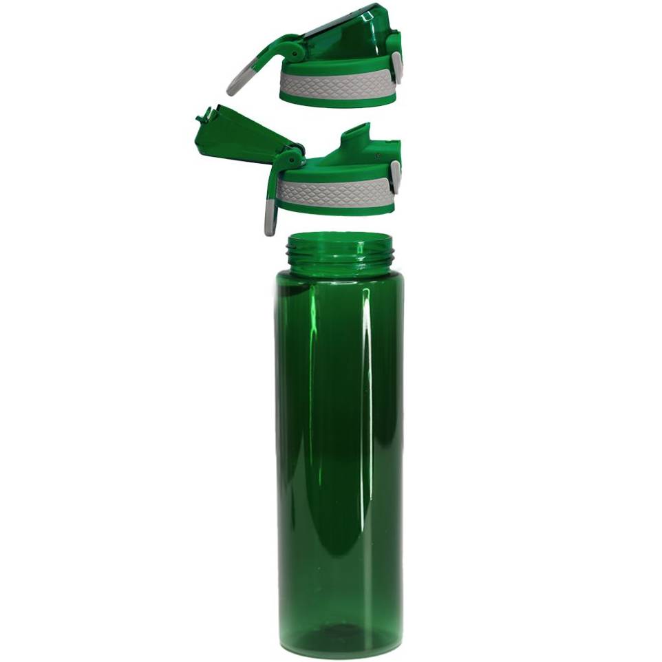 Пляшка для води LINE ART Rosario 700 мл Green (60013918LA-04) Матеріал пляшки тритан