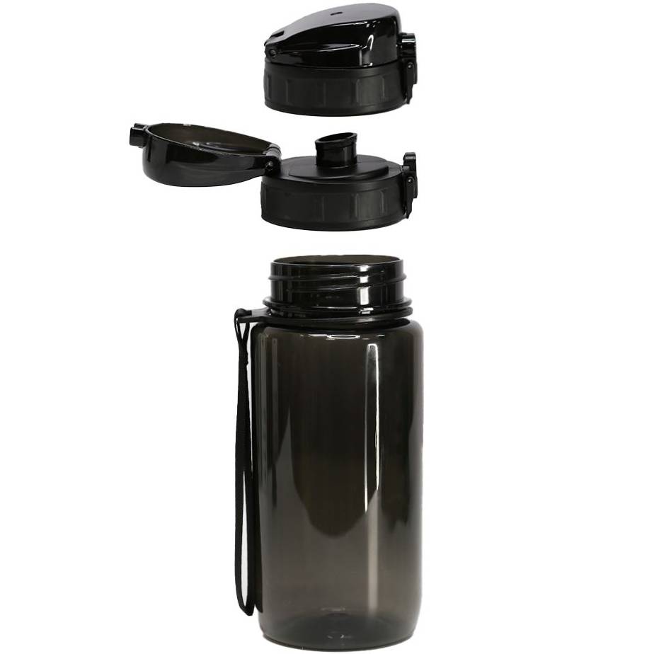 Пляшка для води LINE ART Parana 600 мл Black (60014018LA-01) Матеріал пляшки тритан