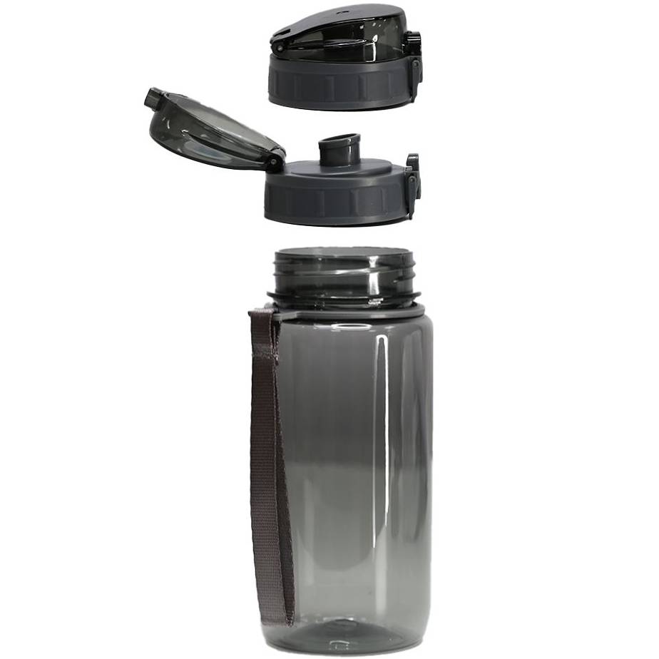 Пляшка для води LINE ART Parana 600 мл Gray (60014018LA-07) Матеріал пляшки тритан