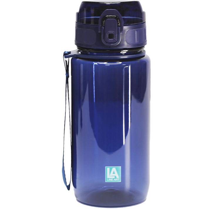 Пляшка для води LINE ART Parana 600 мл Dark Blue (60014018LA-44) Тип спортивна