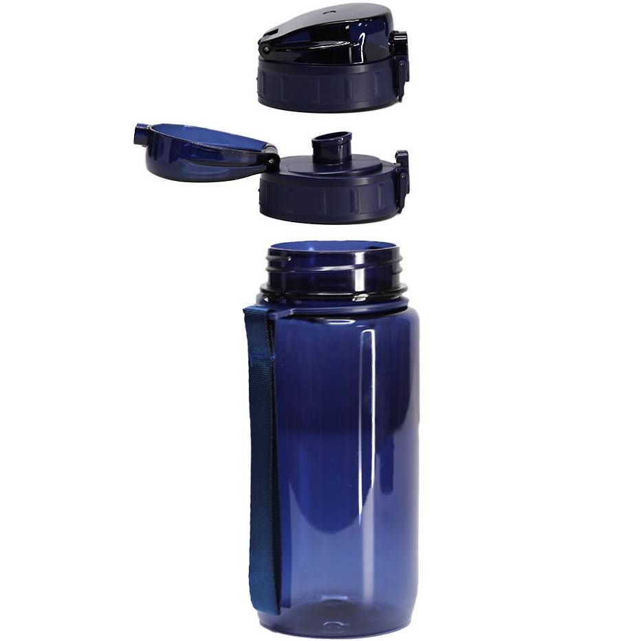 Пляшка для води LINE ART Parana 600 мл Dark Blue (60014018LA-44) Матеріал пляшки тритан