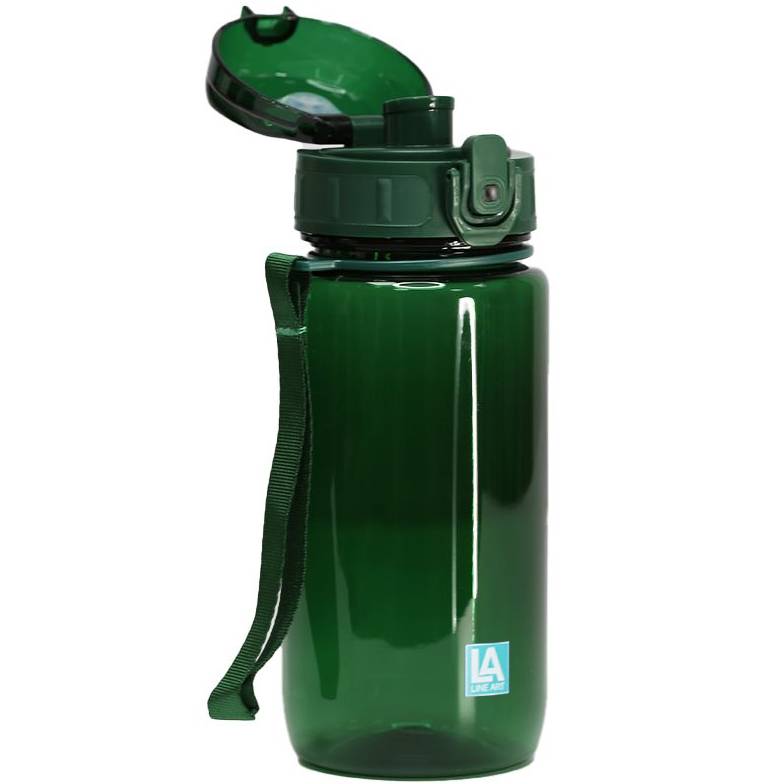 Пляшка для води LINE ART Parana 600 мл Dark Green (60014018LA-99) Об'єм 600