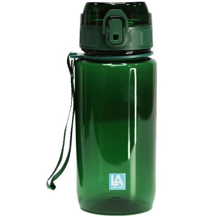 Пляшка для води LINE ART Parana 600 мл Dark Green (60014018LA-99) Тип спортивна