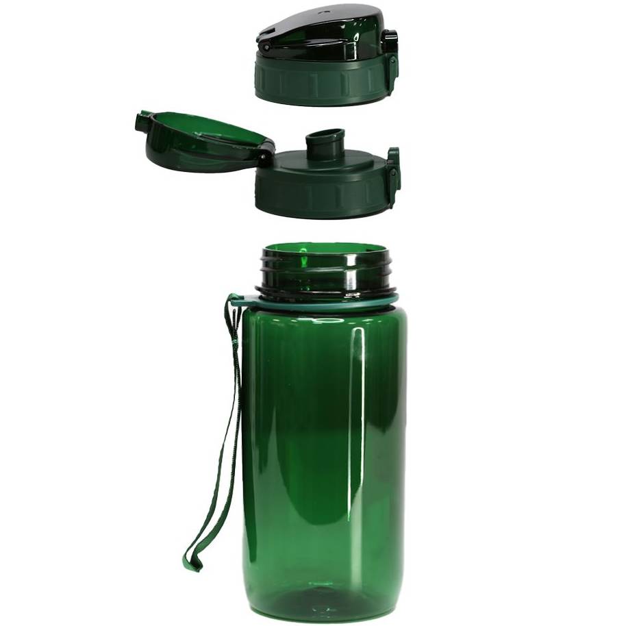 Пляшка для води LINE ART Parana 600 мл Dark Green (60014018LA-99) Матеріал пляшки тритан