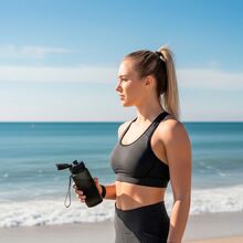 Пляшка для води LINE ART La Plata 600 мл Black (60014118LA-01)