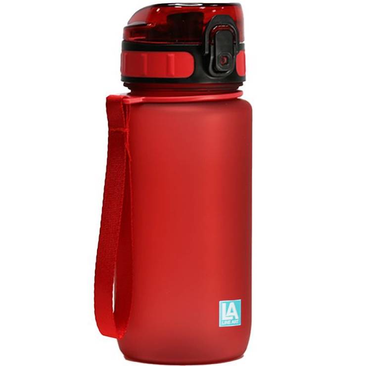 Пляшка для води LINE ART La Plata 600 мл Red (60014118LA-02)