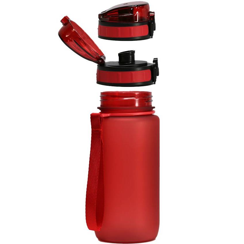 Пляшка для води LINE ART La Plata 600 мл Red (60014118LA-02) Матеріал пляшки тритан