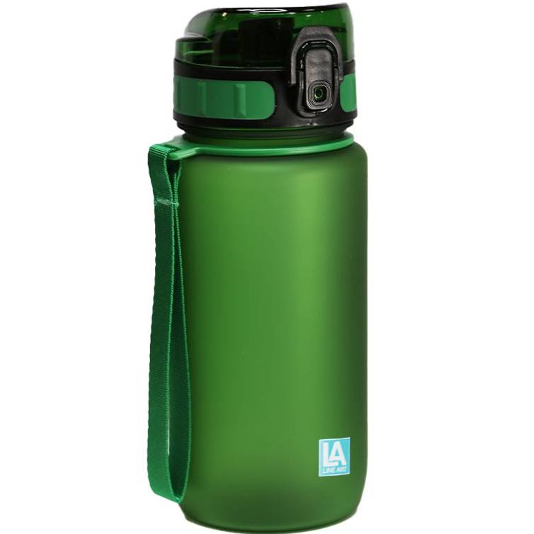 Пляшка для води LINE ART La Plata 600 мл Green (60014118LA-04)