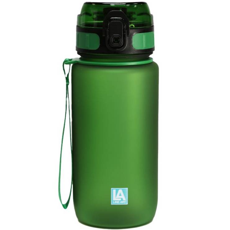 Пляшка для води LINE ART La Plata 600 мл Green (60014118LA-04) Тип спортивна