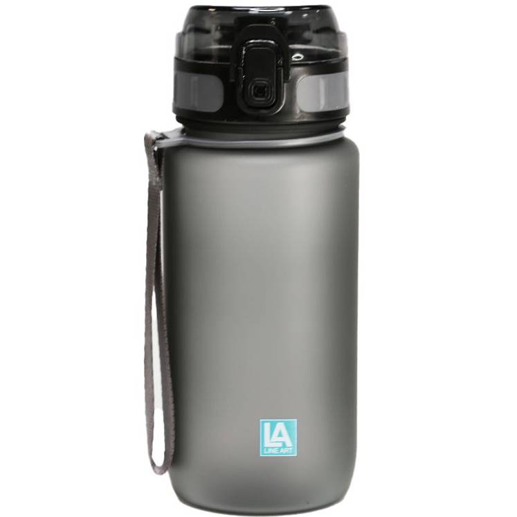 Пляшка для води LINE ART La Plata 600 мл Gray (60014118LA-07)