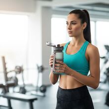 Пляшка для води LINE ART La Plata 600 мл Gray (60014118LA-07)