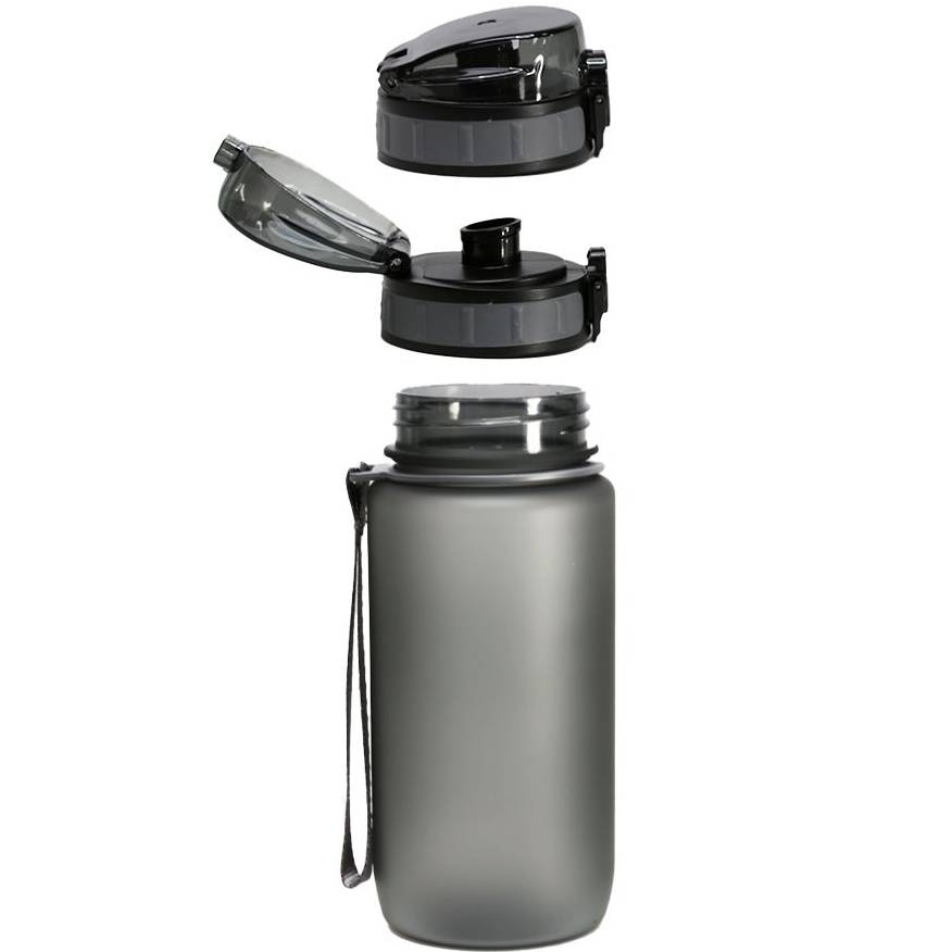 Пляшка для води LINE ART La Plata 600 мл Gray (60014118LA-07) Матеріал пляшки тритан