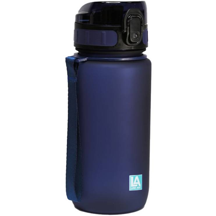 Пляшка для води LINE ART La Plata 600 мл Dark Blue (60014118LA-44)