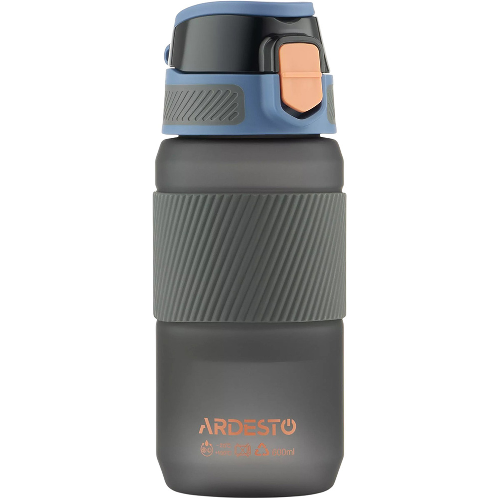 Пляшка для води ARDESTO Spring 600 мл Black (AR2260SB) Тип спортивна