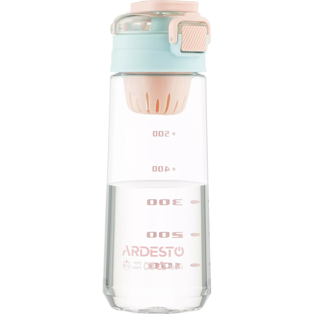 Бутылка для воды ARDESTO Duo 720мл Blue/Pink (AR2272DB) Тип спортивная
