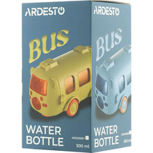 Бутылка для воды ARDESTO Bear Bus 500 мл Yellow (AR2250BY)