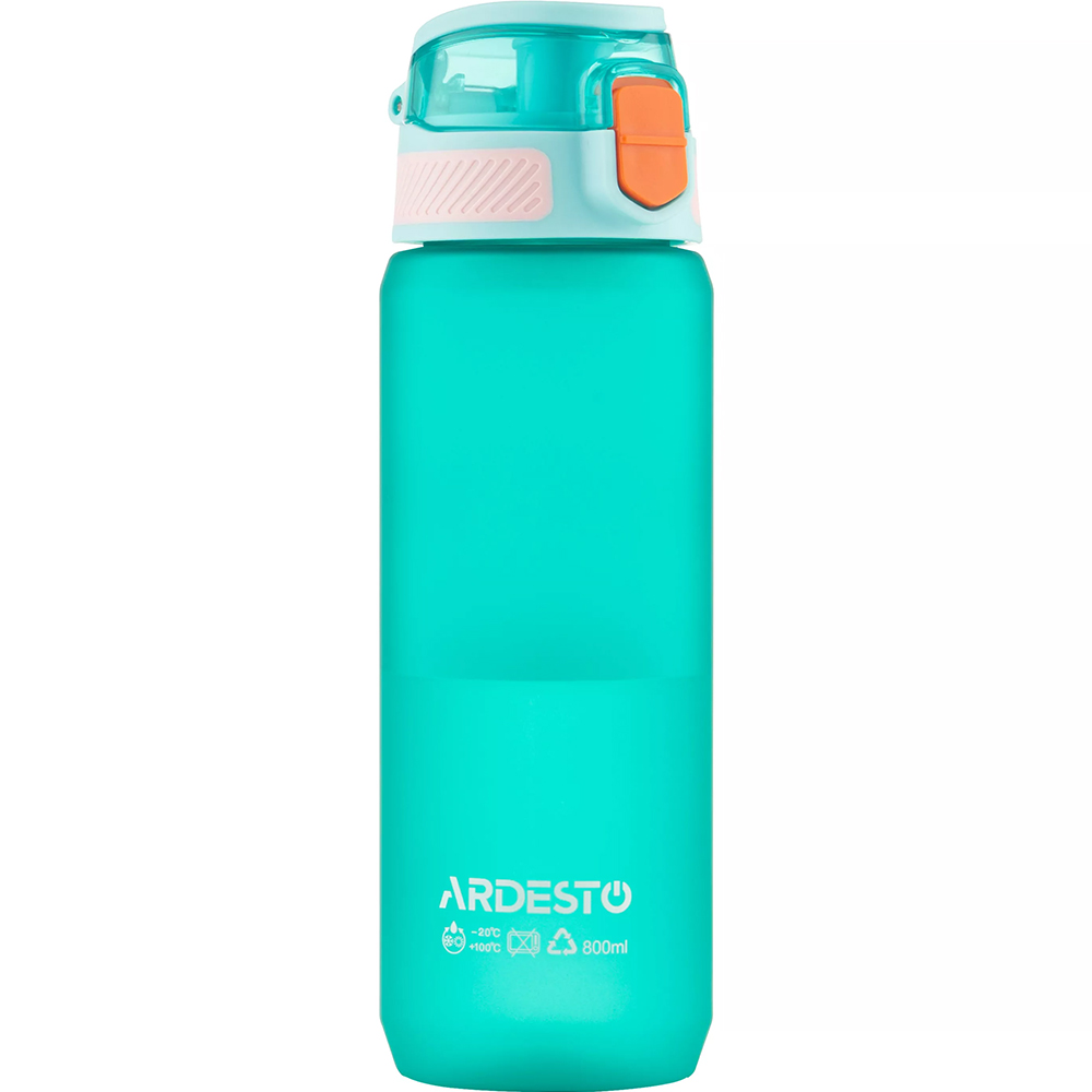 Фото Бутылка для воды ARDESTO Matte 800 мл Blue (AR2281MB)
