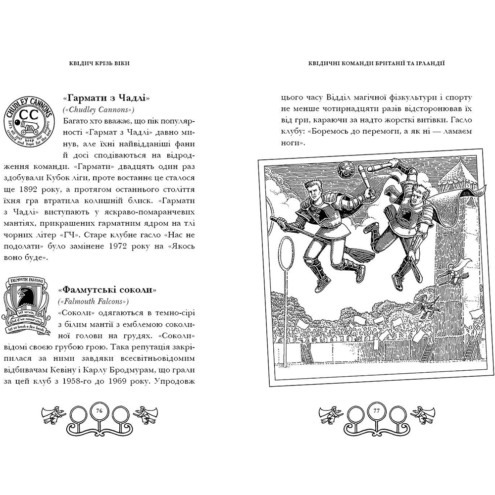Книга Джоан Ролінґ Квідич крізь віки 2018 (978-617-585-137-1) Издательство  А-БА-БА-ГА-ЛА-МА-ГА