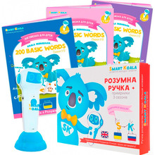 Набор книг SMART KOALA English 1, 2 и 3 сезон + интерактивная ручка (SKS0123BW)