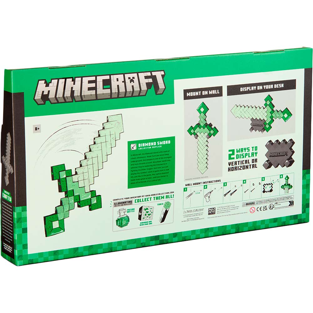Покупка Игровой атрибут NOBLE COLLECTION MINECRAFT Diamond Sword 6.5 см (NN3728)