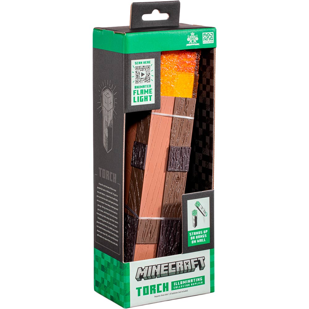Внешний вид Светильник NOBLE COLLECTION MINECRAFT Torch 25.4см (NN3727)