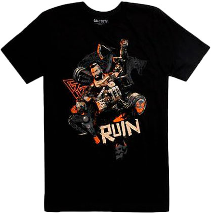 

Футболка GAYA COD Black Ops 4 T-Shirt Ruin Knock (GE6300L), Футболка COD "Black Ops 4 T-Shirt Ruin Knock