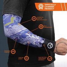 Геймерский рукав FRAGON Overwatch 2 Hanzo tatoo M Blue (FOWSLEEVHANZTAT0M)