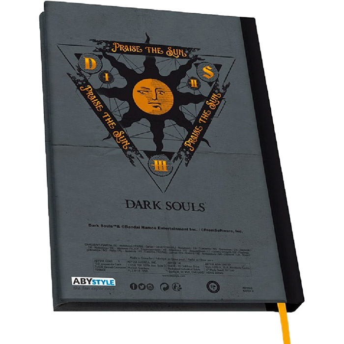 Блокнот ABYSTYLE DARK SOULS A5 (ABYNOT129) Особливості 180 аркушів;