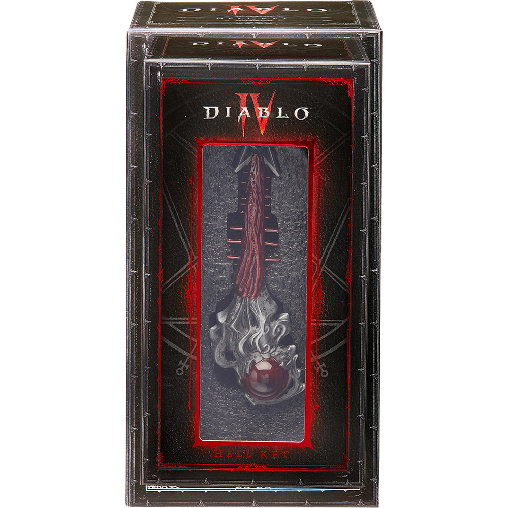 Атрибут из игры BLIZZARD DIABLO IV Hell Key (B66712) Цвет красный