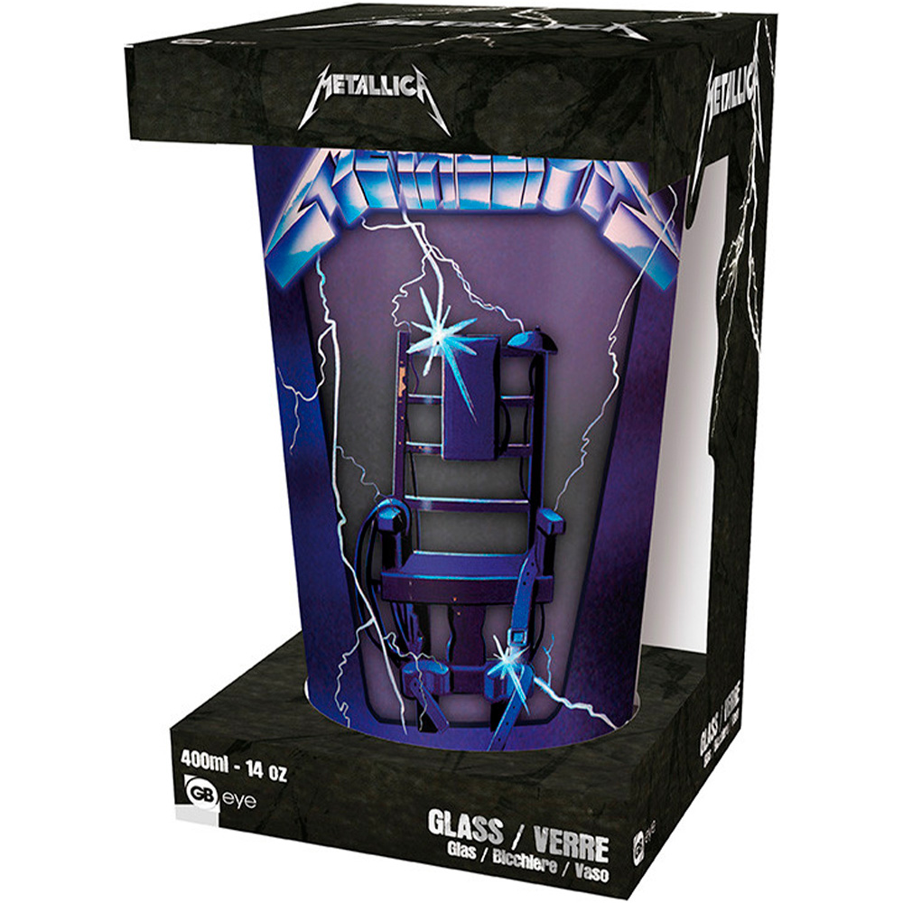 Склянка GB EYE Metallica Ride the Lightning 400мл (GBYVER023) Матеріал скло
