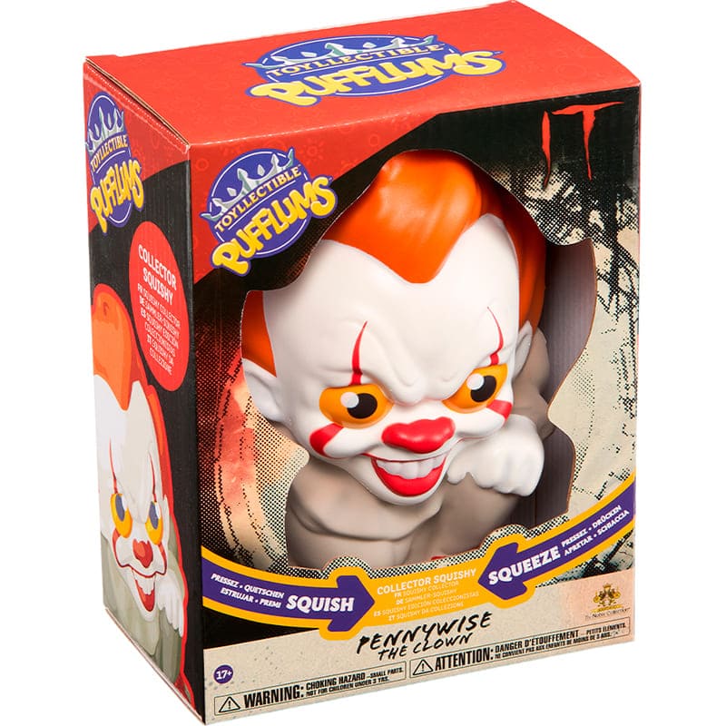 Фото Іграшка антистрес NOBLE COLLECTION IT Pennywise Pufflums Сквіш (NN8463)