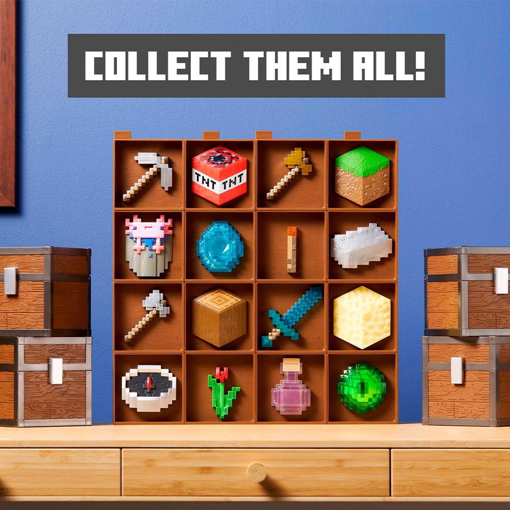 Внешний вид Атрибут по игре NOBLE COLLECTION MINECRAFT Loot Chest Plains Майнкрафт (NN3495)