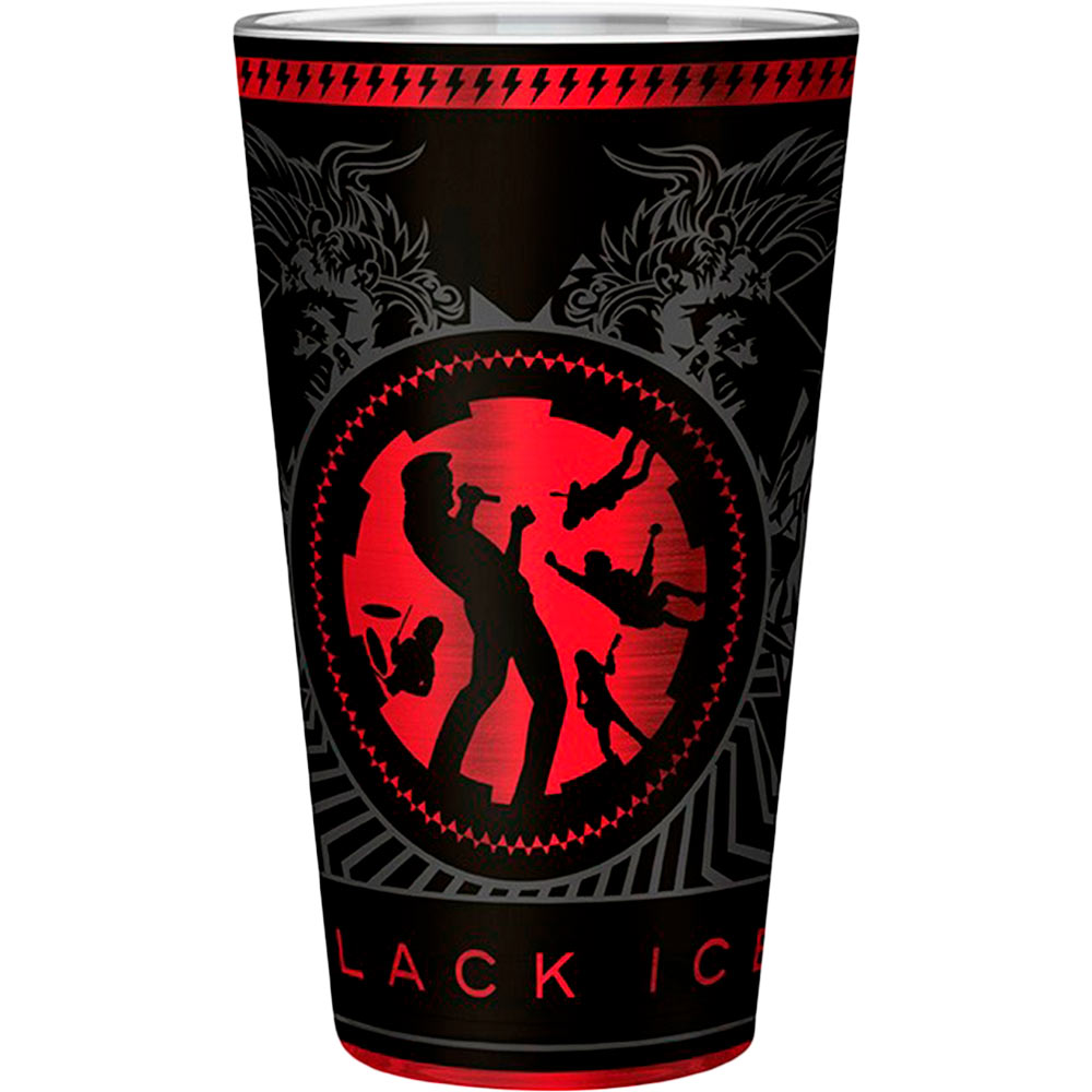 Склянка ABYSTYLE AC/DC Black Ice 400мл (GLB0194) Колір багатобарвний