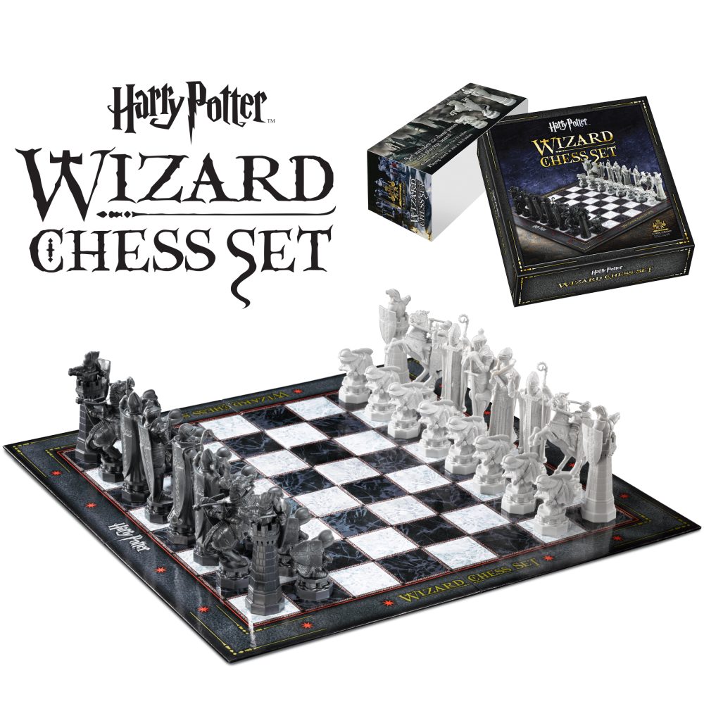 Шахи NOBLE COLLECTION HARRY POTTER Wizard Chess (NN7580) Матеріал пластик, картон