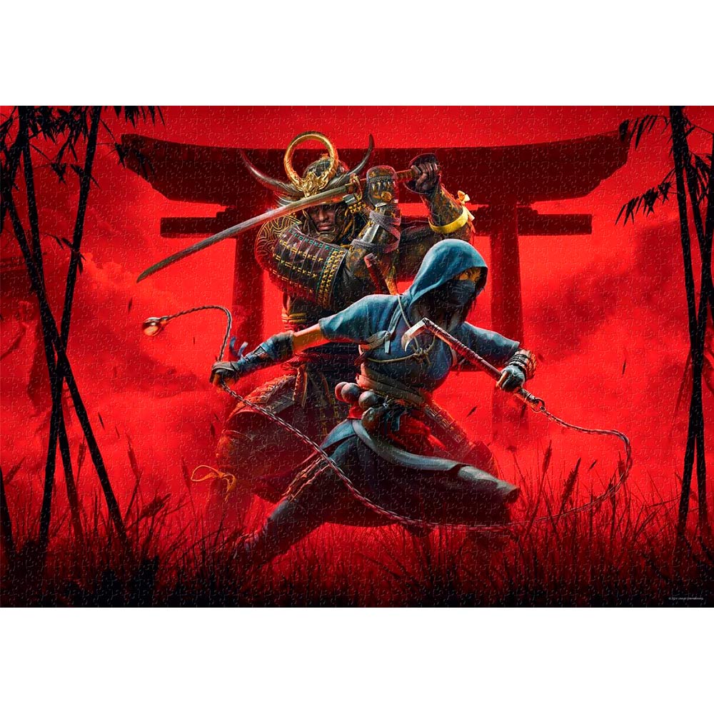 Пазл GOODLOOT Assassin’s Creed Shadows Naoe & Yasuke 1000 эл (5908305247913) Материал Картон
